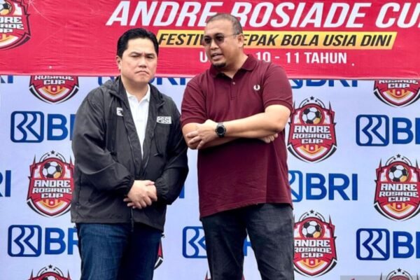 Erick Thohir Dukung Kompetisi Usia Muda dan Apresiasi Peran Andre